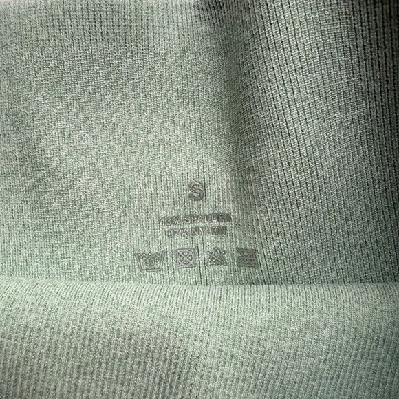 NVGTN Sage Green Camo High Waisted Leggings - Picture 3 of 5